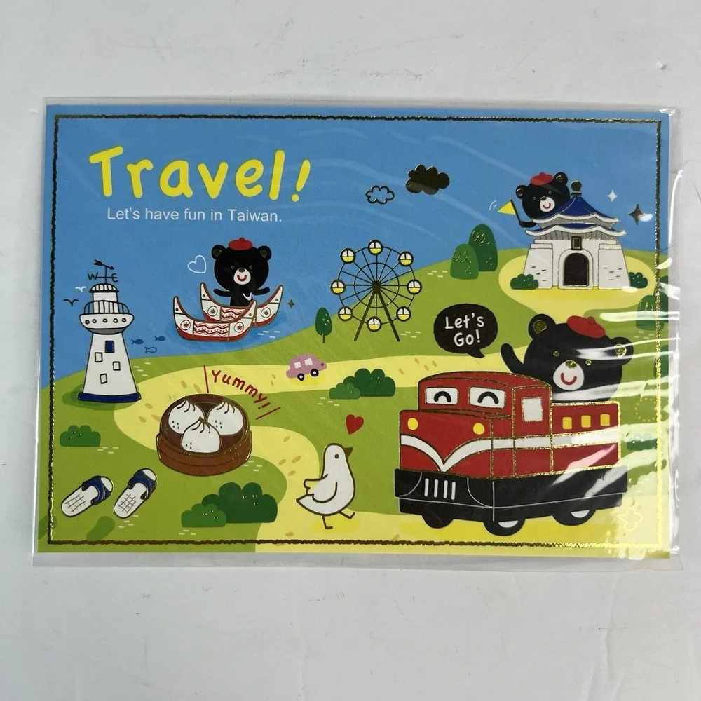 New‎ Postcard From Taiwan Unused Souvenir 2016